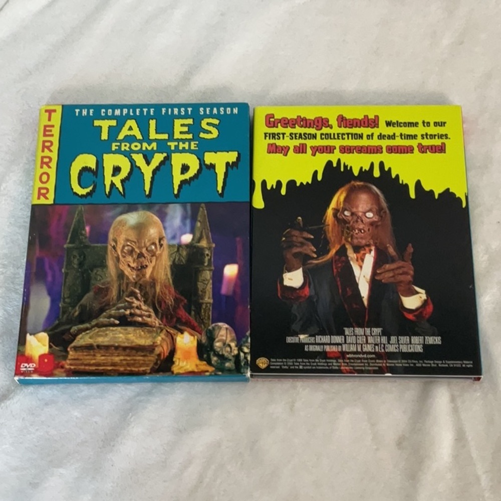 Warner Bros Blue and Yellow Horror Collection DVD